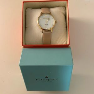 Kate spade leather band watch